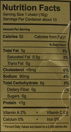Gharana Foods Original Jalapeno Chakri, 6 oz