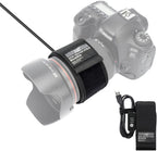 JJC USB Lens Warmer, 80mm-110mm Lens Dew Heater Strip with Temperature Regulator, Condensation Prevention for Telescopes Mirrorless Dsgraphy Lenes Telescope Eyepieces in 3.15"/80mm-4.33"/110mm