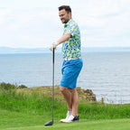 Royal & Awesome Mens Golf Shorts, Crazy Golf Shorts For Men, Plaid Shorts Men - Golf Tool Included