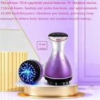 4-in-1 Lymphatic Drainage Massager with 21 Massage Heads, 35 Intensity Levels, Heat Therapy, Light Therapy, Vibration, Anti-Cellulite Tool for Legs
