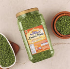Rani Fenugreek Leaves Dried (Kasoori Methi) 17.5oz (1.1lbs) 500g Bulk PET Jar ~ All Natural | Vegan | Gluten Friendly | NON-GMO | Kosher | Indian Origin