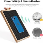 BAGAIL Drawer and Shelf Liner, 12 in X 10 Ft Non-Adhesive Shelf Liners for Kitchen Cabinets, Thick Strong Grip Liners for Desk, Shelves, Bathroom Drawers, Cabinet Protection - Black