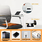 MAXCOM Foldable Heated Seat Cushion for HIPS, Heating Chair Pad, 3 Temperature Settings with USB Port, Light & Portable - Office/Home Use Black