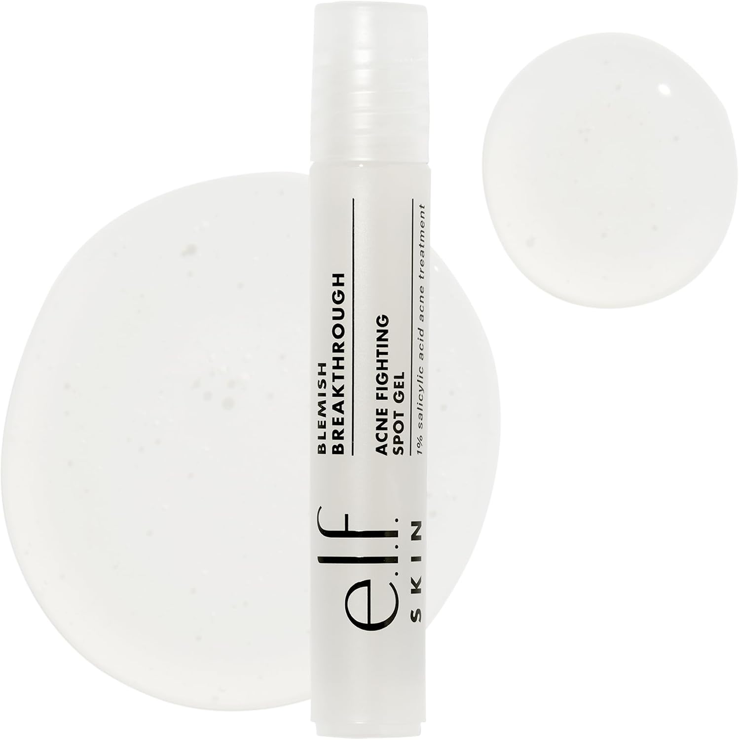 e.l.f. SKIN Blemish Breakthrough Blemish Fighting Spot Gel, Roll-on Blemish Spot Gel For Targeting & Treating Blemishes, Infused With Salicylic Acid