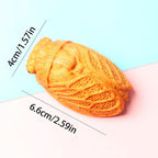 Acxico 1 Piece Charming Wooden Cicada Figurine, Versatile Indoor/Outdoor Decor, Natural Wood Insect Statue, Home Accent for Christmas and Daily Display