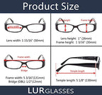 READING GLASSES 5 pack Arms with Genuine Austrian Crystals Readers for Women