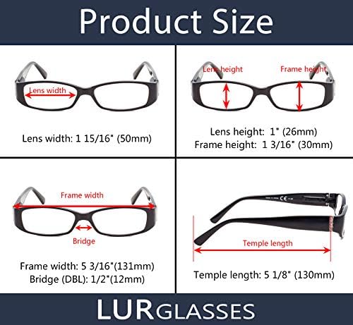 READING GLASSES 5 pack Arms with Genuine Austrian Crystals Readers for Women