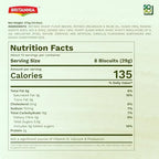Britannia 50-50 Sweet & Salty Crackers, Crunchy Snack Biscuits, Family Pack – 6 Packs x 62 g (372 g) 13.12oz