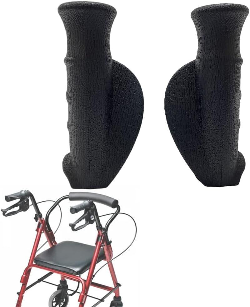 Rollator Hand Grip for Rolling Walker Replacement - Mobility Disabled Patient Handgrips Accessories, 0.78"(20mm), 2 Pcs