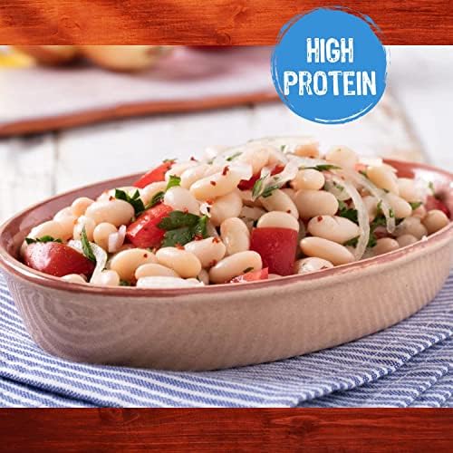 White Kidney Beans 1000g, 100% Natural and Certificated, High Fiber and Protein, Non-GMO, Great for Vegan Recipes, Gluten Free