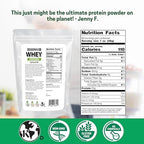 Z Natural Foods Ultra Whey Protein Isolate Powder - Pure, Unflavored, Unsweetened Whey Protein Powder - Flavorless Whey Isolate with Vital Proteins for Fitness, Sports Nutrition, Immune Support, 5 lb