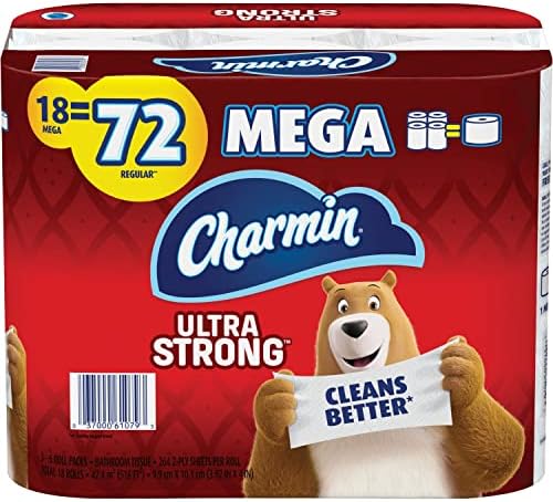 Charmin Ultra Strong Mega Rolls