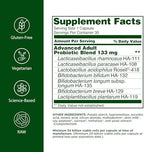 Flora - Advanced Adult's Blend Probiotic, Seven Senior-Specific Strains, Gluten Free, Raw Probiotic with 34 Billion Cells, 30 Capsules