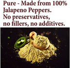 The Spice Way Jalapeno Powder - (4 oz) hot pepper powder from pure chile dried pods