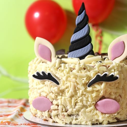 PME Halloween Edible Cake Decorations - Witch-Unicorn (Set of 7)