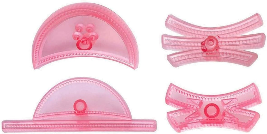 JEM Tops to Fit Lady's Shoe Fondant Cutters, for Cake Decorating, Set of 4