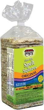 Only Kosher Candy Ultra Thin Whole Spelt Cakes Squares, (Pack of 3)