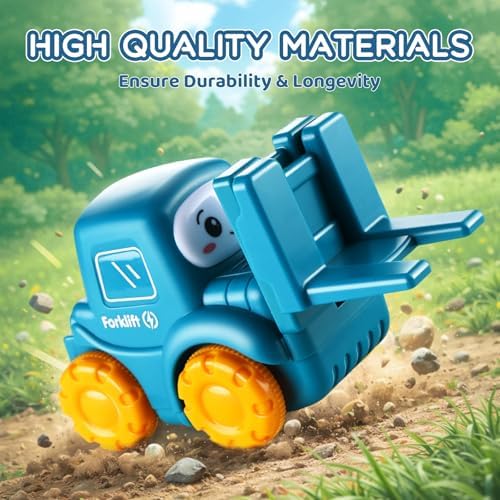 Big Cartoon Truck Car Toys for 1 Year Old Boy with Playmat/Storage Bag|Baby and Toddler Toys 12-18 Months & Age 1-2|1st Birthday & Easter Gift for Baby Toys 1 Year Old