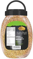 Fenugreek Seeds 5LB Bulk Jar - All Natural, Gluten Friendly, Methi seeds, Trigonella foenum graecum by Spicy World