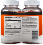 Amazon Basics Vitamin C 250 mg Gummies, Orange, 300 Count (2 Packs of 150), 2 per Serving (Previously Solimo)