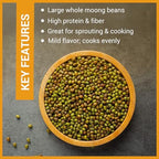 Moong Beans Whole (Big) - 1.5kg