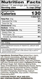 Chex Mix Honey Nut Snack Mix, Sweet and Salty Snack Bag, Family Size, 13.5 oz