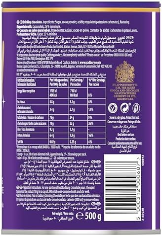 Cadbury Original Drinking Chocolate 500gram