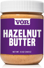 Vör Hazelnut Butter (12oz) | Single Ingredient | Vegan, Paleo and Keto-Friendly, Gluten-Free