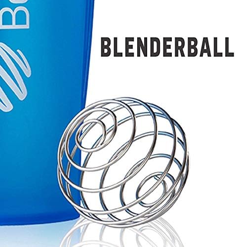 BlenderBottle Classic Loop Top Shaker Bottle, 20-Ounce (Clear| Teal lid)