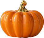 ABOOFAN Ceramic Pumpkin Decor Realistic Pumpkin Figurine for Home Supplies Fall Decor Thanksgiving Halloween Table Centerpiece Unique Easy to Clean for Parties