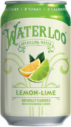 Waterloo Sparkling Water, Lemon-Lime Naturally Flavored, 12 Fl Oz Cans (Pack of 12) – Zero Calories and Zero Sugar or Sweeteners