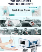 PerVita Medical Focused Shock Wave Therapy Machine Extracorporeal Shockwave ED Therapy Electromagnetic Focal ESWT Machine for Joint and Muscle Pain Relief Non-Invasive Pain-Free No Side Effects PSP30