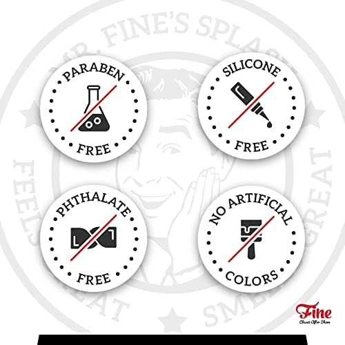 Mr. Fine Men's Aftershave - American Blend Fragrance, Soothing & Toning Post Shave Balm, Calms Razor Burn, Classic Barbershop Feel, Alcohol-Based Formula, Gentle for All Skin Types, 100ml