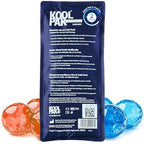 KOOLPAK Luxury Reusable HOT & Cold Pack - 12 X 29CM - Pack of 5 (Packaging May Vary)