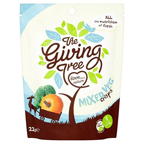 Giving Tree Vacuum Fried Mixed Veggie Crisps - 22g