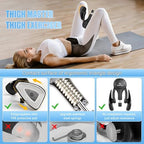 Thigh Trainer for Women, 15-70LB Adjustable Resistance Inner Thigh Exerciser for Pelvic Floor Muscle Repair, Thigh Trainer Kegel Exercise for Shaping, Yoga & Weight Loss at Home Gym