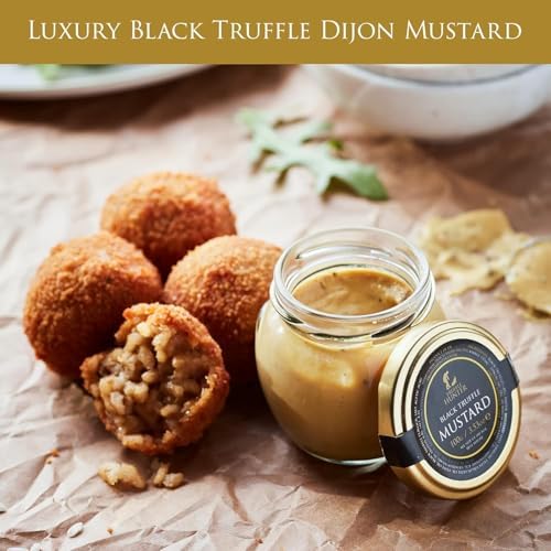 TruffleHunter - Black Truffle Mustard and Black Truffle Mayonnaise - 2 x 6.34 Oz