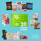 Gluten Free Palace Snack Attack Vegan Snacks Care Package – Healthy Easter Variety Pack – Plant-Based, Gluten Free, Dairy Free, Non-GMO Cookies, Bars, Chips, Puffs, Fruit & Nuts – Easter Gifts for Friends, Family & Loved Ones (20 Count)