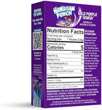 Hawaiian Punch Powder Drink Mix – Sugar Free & Delicious, Excellent source of Vitamin C (Wild Purple Smash, 96 Sticks)