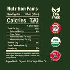 Pompeian USDA Organic Smooth Extra Virgin Olive Oil, Contains Polyphenols, First Cold Pressed, 68 Fl Oz