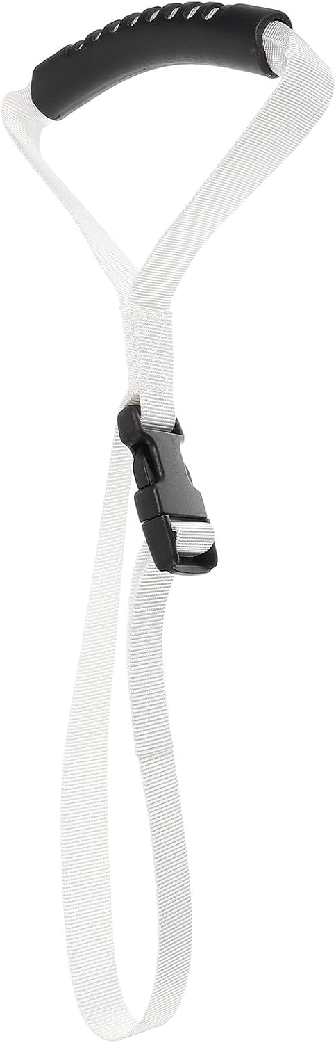 Car Door Step up Handle and Automotive Grab Handle White Car Window Assist Strap for Elderly Senior Safety Support Aid