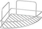 Metaltex Reflex 1-Tier Polytherm Coated Corner Bathroom Shelf