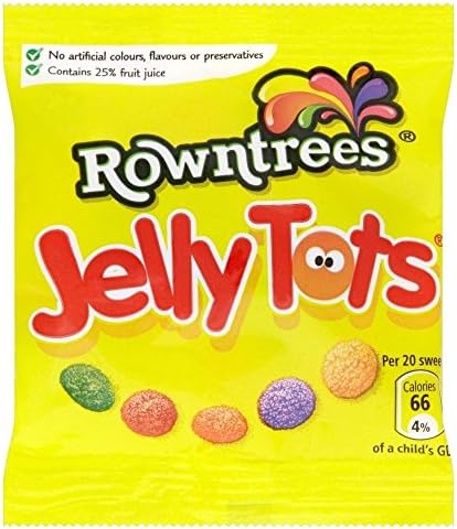 Rowntree's Jelly Tots (42g) - Pack of 6