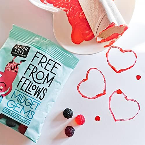 Free From Fellows Midget Gems 70g (pack of 6)