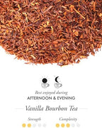 TWG Tea | Vanilla Bourbon Tea | Rooibos Tea | Vanilla | 15 Hand Sewn Cotton Tea Bags | Gift Set