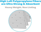 Oil Eater Oil Only Absorbent Pads - for Bilges, Boats, Vehicles and Tools - 6 Pack, White, 15" x 18" (AOA-BPH006-WHITE)