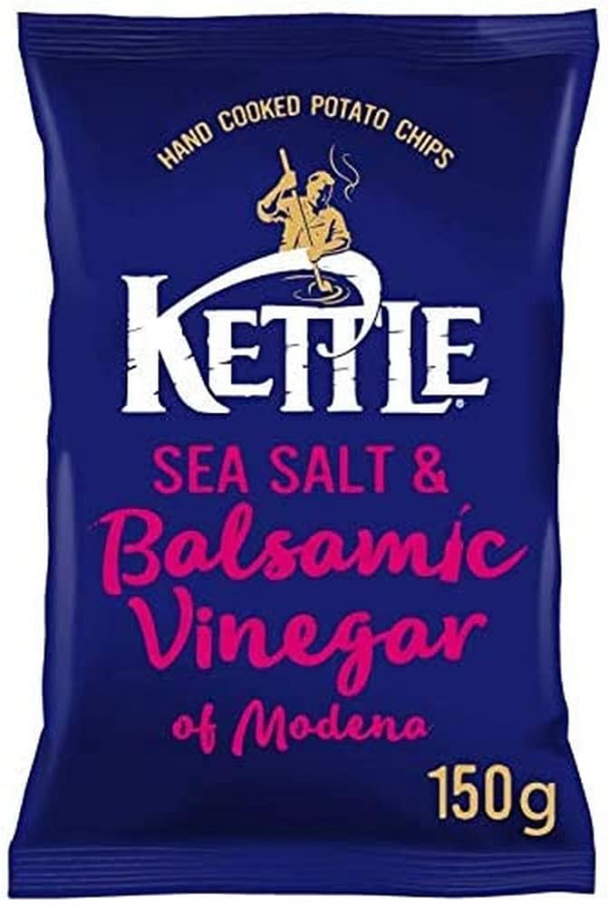 Kettle Chips Balsamic Vinegar & Sea Salt 150g