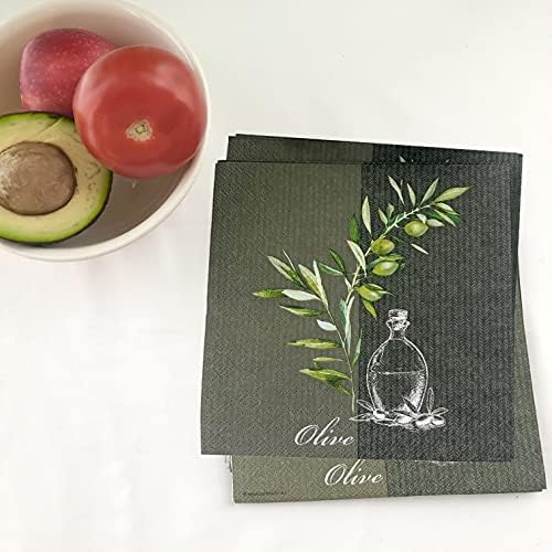 20-ct 13x13 Olive Napkins Fall Napkins Thanksgiving Napkins Fall Paper Napkins Thanksgiving Paper Napkins Fall Cocktail Napkins Decorative Napkins for Decoupage Fall Napkins Paper Olive Paper Napkins