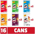 Pringles Potato Crisps Chips, Lunch Snacks, Variety Pack (16 Cans)