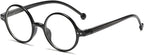 JOVAKIT Retro Round Blue Light Blocking Glasses for Women Men, Literary Vintage Style Non-prescription Computer Eyeglasses